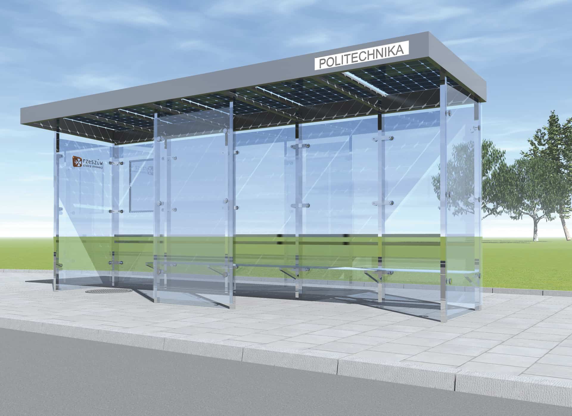 Concept / PV bus stop