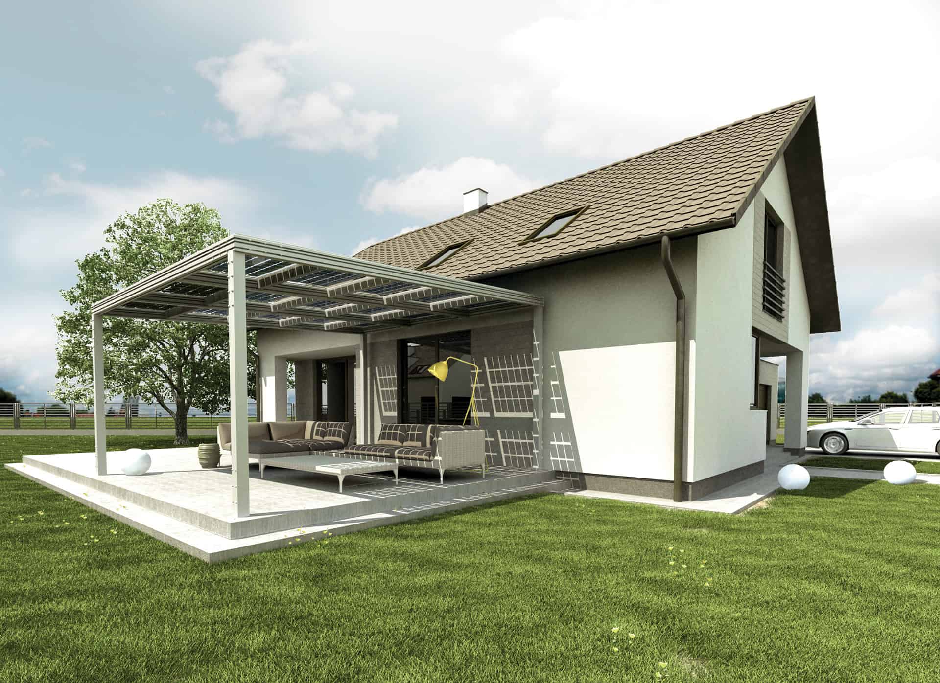 Concept / PV patio canopy