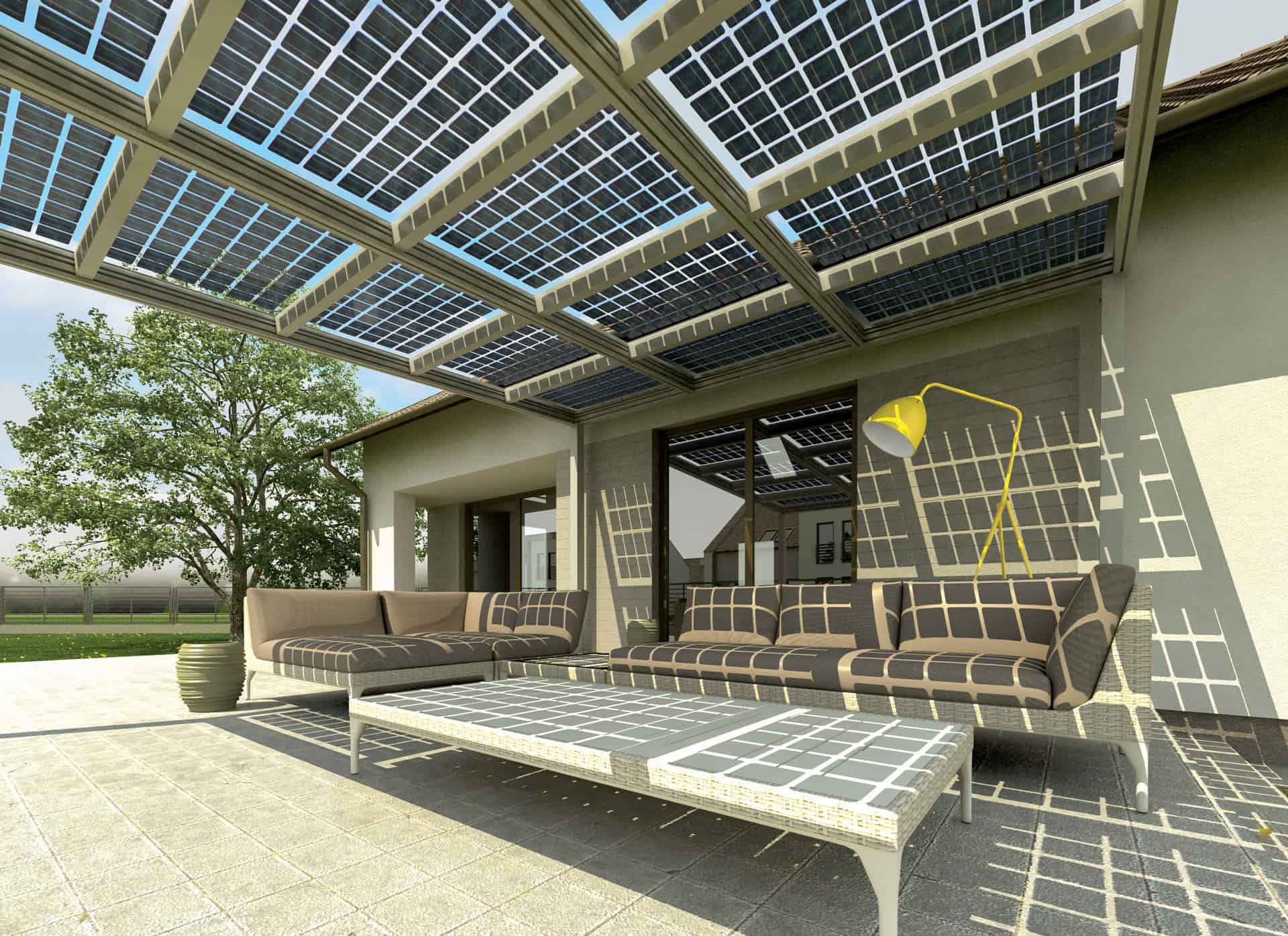 Concept / PV patio canopy