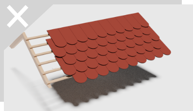 Traditional roofing material